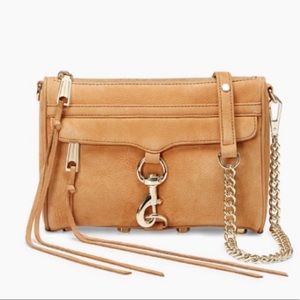 NWOT Rebecca Minkoff Tan Mini MAC Crossbody